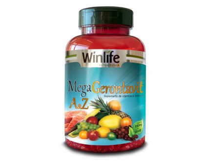 Mega Gerontavit - polivitaminico com oleo de peixe Winlife